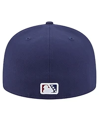 New Era Men's Blue Lehigh Valley IronPigs Authentic Collection 59FIFTY Fitted Hat