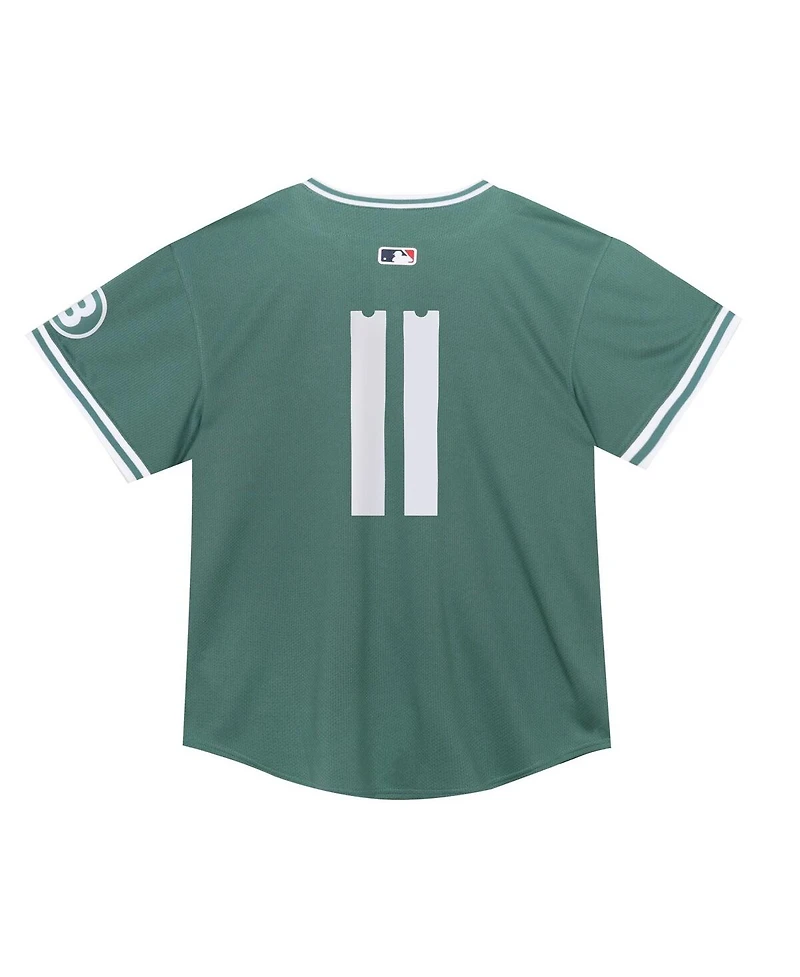 Nike Baby Boys and Girls Rafael Devers Green Boston Red Sox 2025 City Connect Limited Player Jersey
