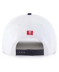 '47 Brand Men's White Philadelphia Phillies Patriotic Overhand Hitch Adjustable Hat