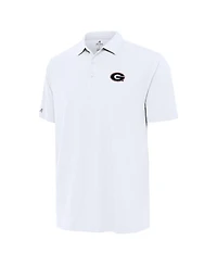 Antigua Men's White Georgia Bulldogs Era Polo Shirt