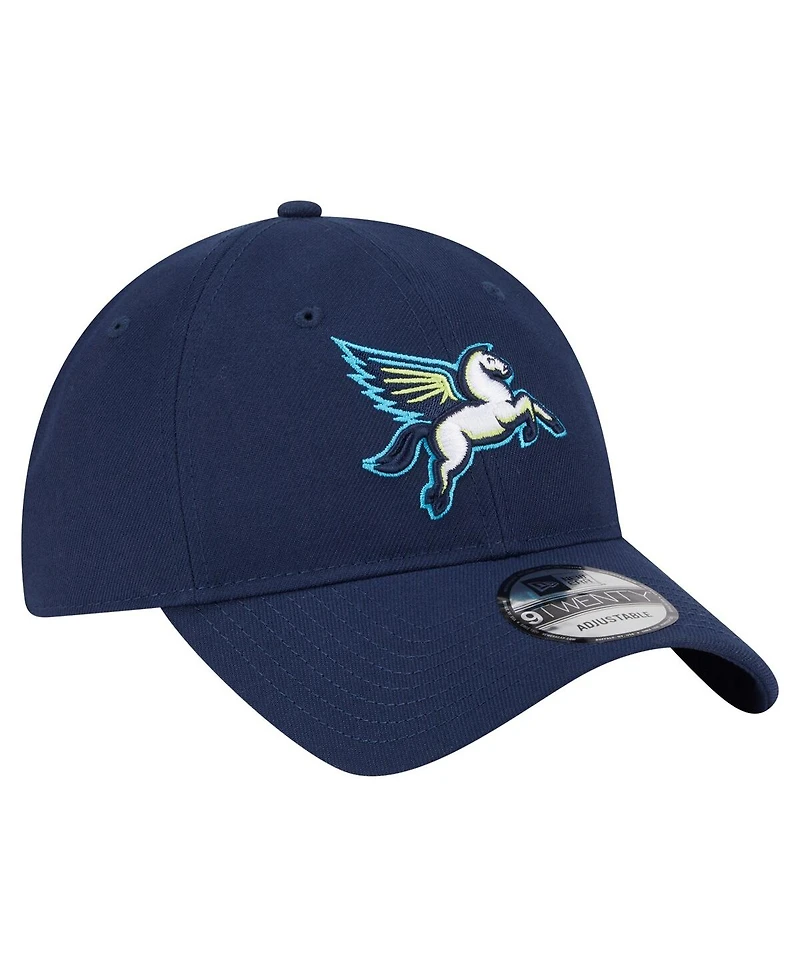 New Era Men's and Women's Navy Dallas Wings Core Alt Logo 9TWENTY Adjustable Hat