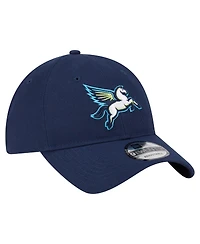 New Era Men's and Women's Navy Dallas Wings Core Alt Logo 9TWENTY Adjustable Hat