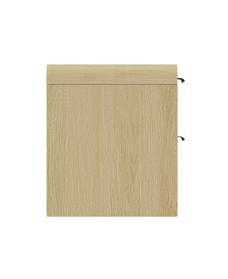 Manhattan Comfort Grace 28" Modern 2-Drawer Nightstand