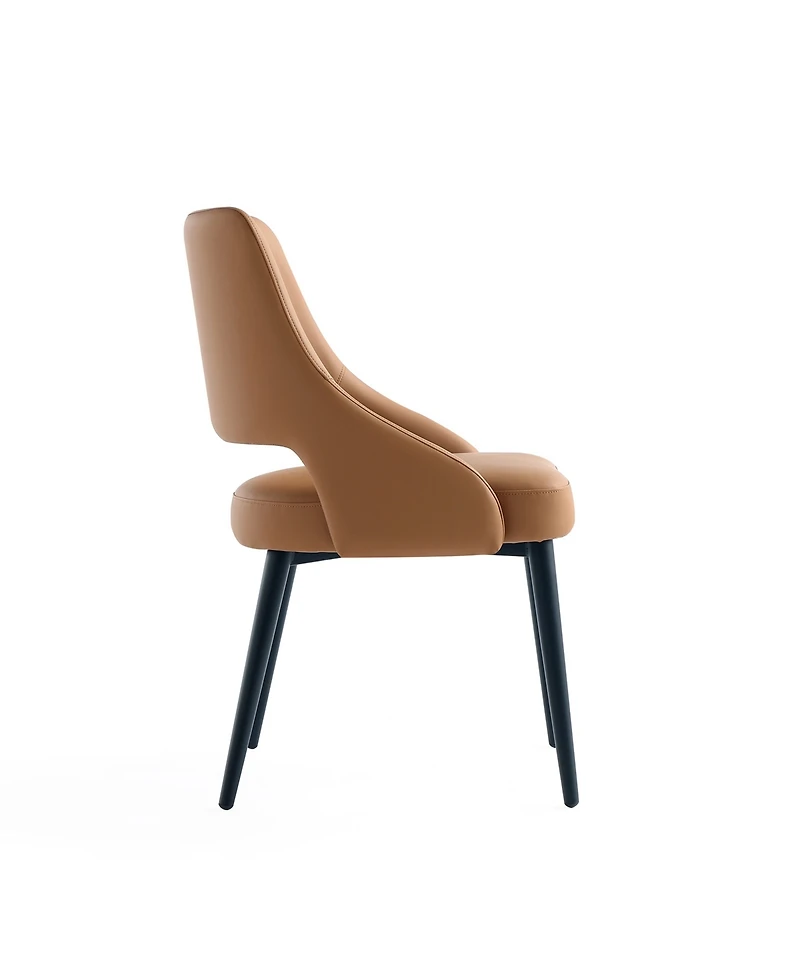 Manhattan Comfort Tremont Leatherette Upholstered Dining Chair