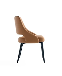 Manhattan Comfort Tremont Leatherette Upholstered Dining Chair
