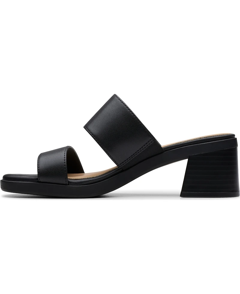 Clarks Collection Women's Jaylan Dusk Block Heel Sandals