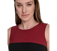 Tommy Hilfiger Petite Sleeveless Sheath Dress