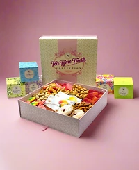 Sugar Plum Chocolates Tea Tyme Collection Box, 9 Pieces