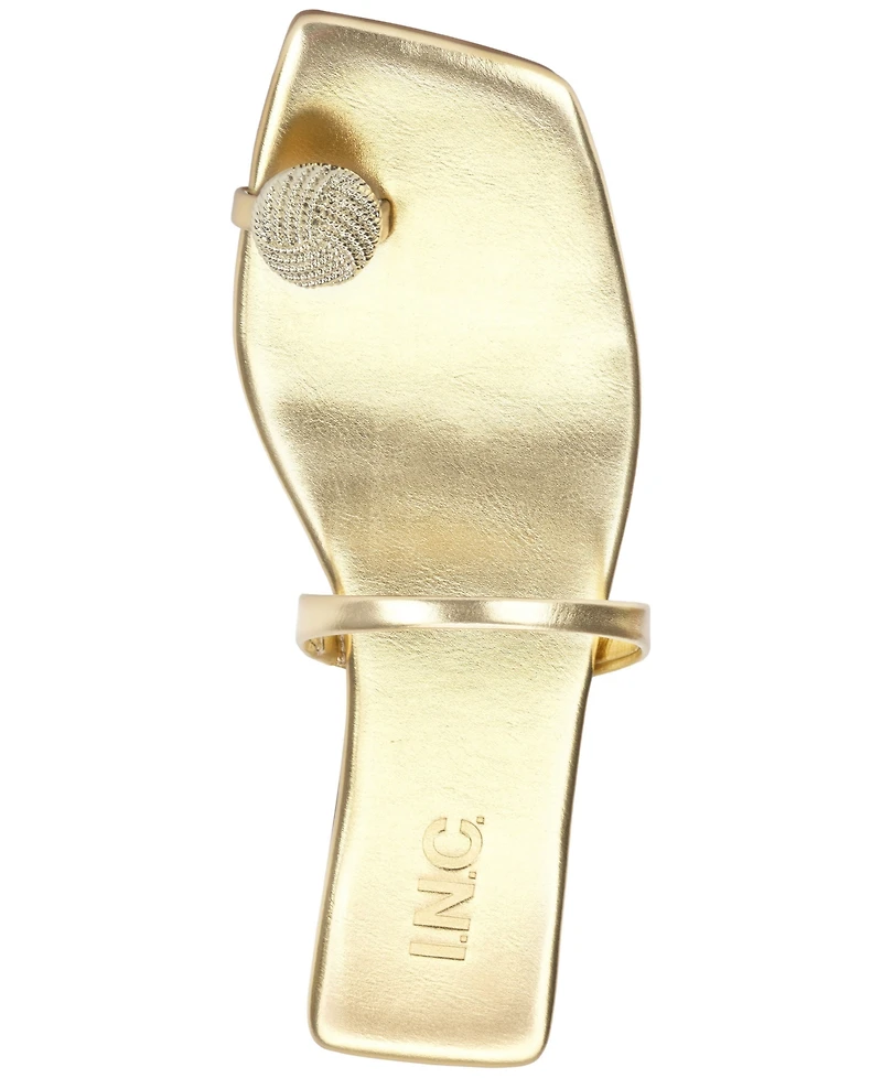 I.n.c. International Concepts Women's Yitta Embellished Flat Sandals, Exclusively at Macy's