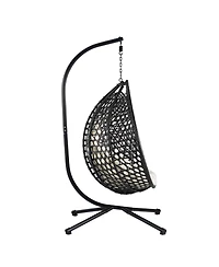 Mondawe Versatile Hanging Egg Chair for Indoor and Outdoor Use