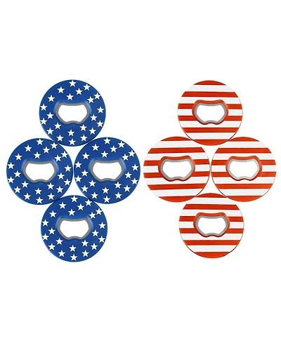 Set of 8 Replacement Washers with Bottle Opener for Washer Toss Pitching Lawn Game