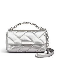 Radley London Mill Bay Xl Quilt Metallic Flap Over Crossbody Bag