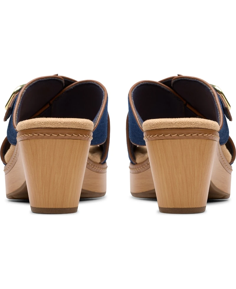 Clarks Collection Women's Seannah Nora Wedge Sandals