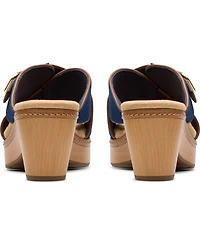 Clarks Collection Women's Seannah Nora Wedge Sandals