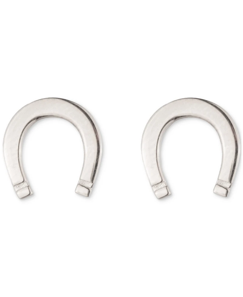 Lauren Ralph Lauren Sterling Silver Horseshoe Stud Earrings