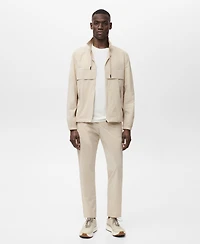Mango Men's Water-Repellent Coolmax Jacket