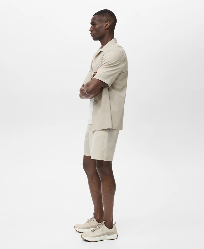 Mango Men's Water-Repellent Bermuda Shorts