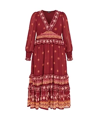 City Chic Plus Cameron Maxi Dress