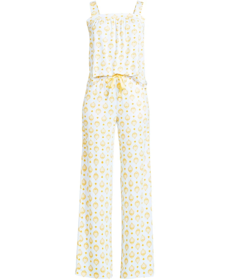Lands' End Women's Cooling 2 Piece Pajama Set