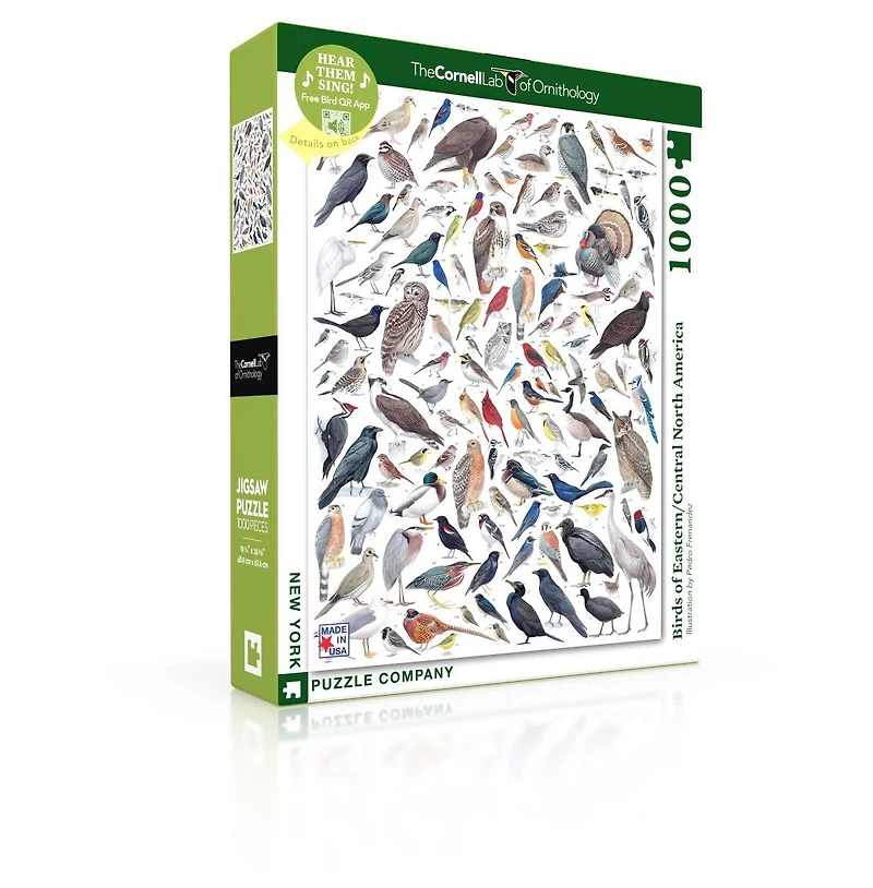 New York Puzzle Company Birds of Eastern/Central North America 1000 Piece Puzzle