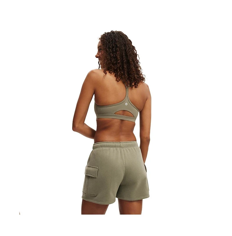 Cotton On Women's Active Plush Cargo Short