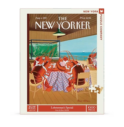 New York Puzzle Company Lobsterman's Special 1000 Piece Puzzle