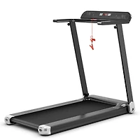 Folding Electric Compact Walking Treadmill with App Control and Built-in Speaker Home Exercise Machine