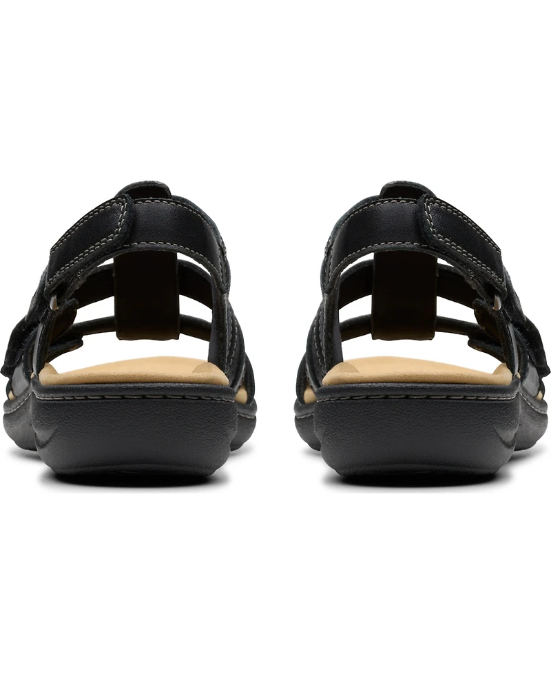Clarks Women's Collection Laurieann Ivy Rip Tape Sandals
