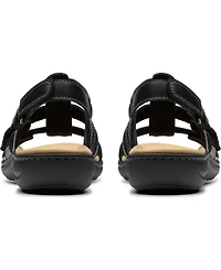 Clarks Women's Collection Laurieann Ivy Rip Tape Sandals