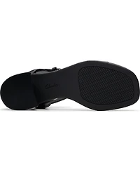 Clarks Collection Women's Jaylan Ray Square Toe Sandals
