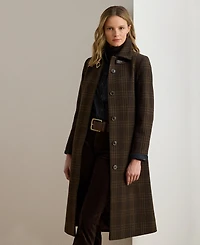 Lauren Ralph Women's Belted Single-Breasted Wool Coat