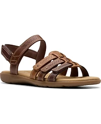 Clarks Collection Women's Elizabelle Kay Riptape Flat Sandals