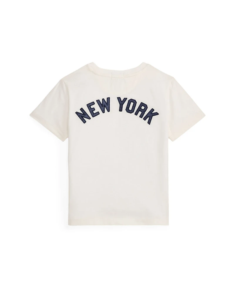 Polo Ralph Lauren Toddler and Little Boys Yankees Jersey T-Shirt