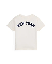 Polo Ralph Lauren Toddler and Little Boys Yankees Jersey T-Shirt