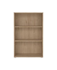 Tvilum 48.66" Wood 3 Shelf Adjustable Bookcase