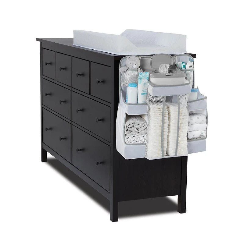 L.a. Baby Diaper Caddy and Nursery Organizer for Baby's Essentials