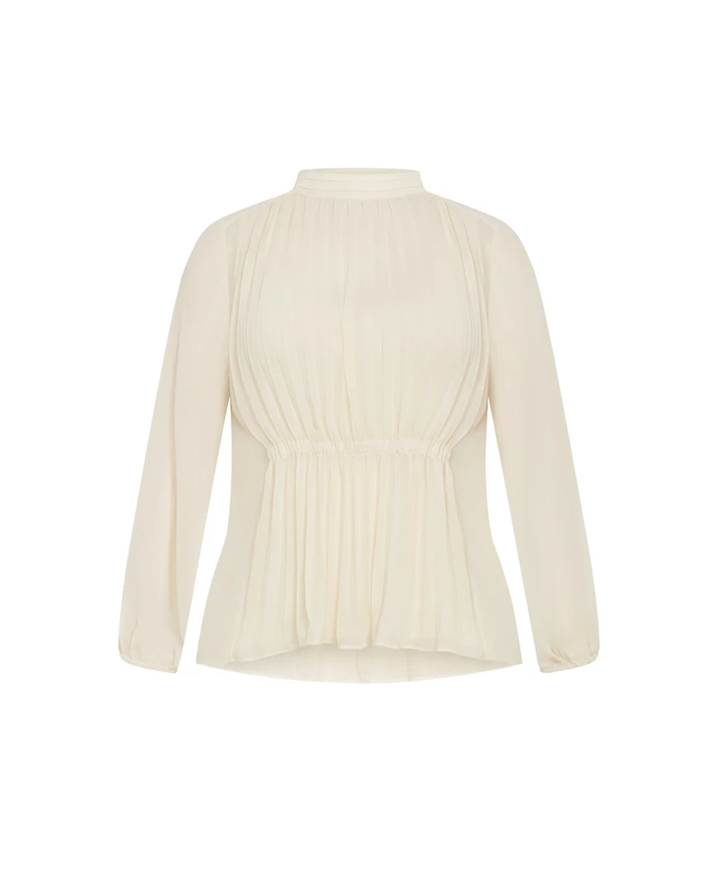 City Chic Plus Cross Lane Shirt
