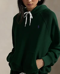 Polo Ralph Lauren Women's Shrunken-Fit Fleece Hoodie