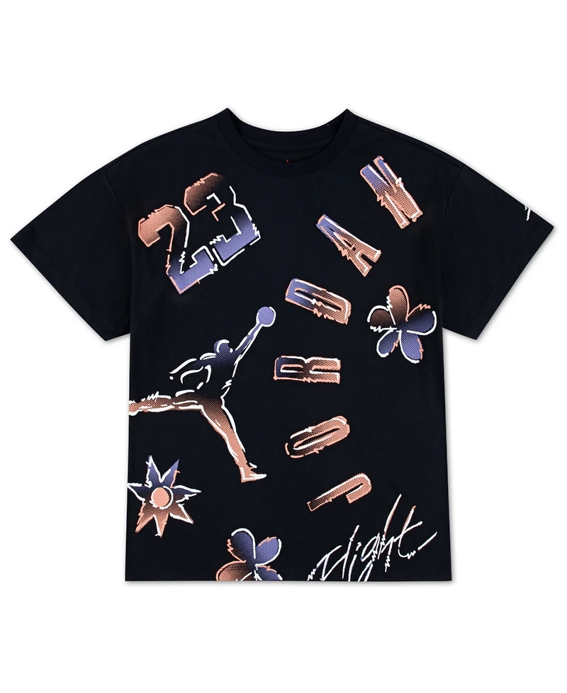 Jordan Big Girls 23 Throwback T-Shirt