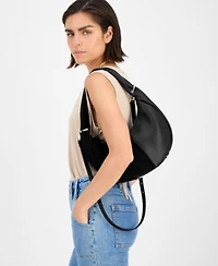 On 34th Harlowwe Small Suede Hobo Bag, Exclusively at Macy's
