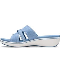 Clarks Cloudsteppers Women's Breeze Rae Mia Slip-On Flat Sandals