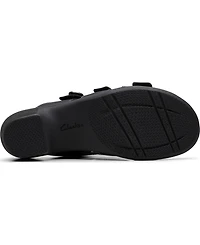 Clarks Collection Women's Emily2 Adella Block Heel Sandals
