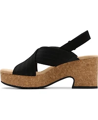 Clarks Collection Women's Nerisa West Wedge Sandals