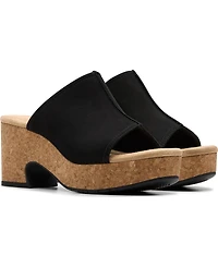 Clarks Collection Women's Nerisa Vine Wedge Sandals