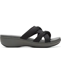 Clarks Cloudsteppers Women's Breeze Rae Cam Slip-On Flat Sandals