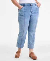 Democracy Trendy Plus "Ab"solution High-Rise Kick-Flare Jeans