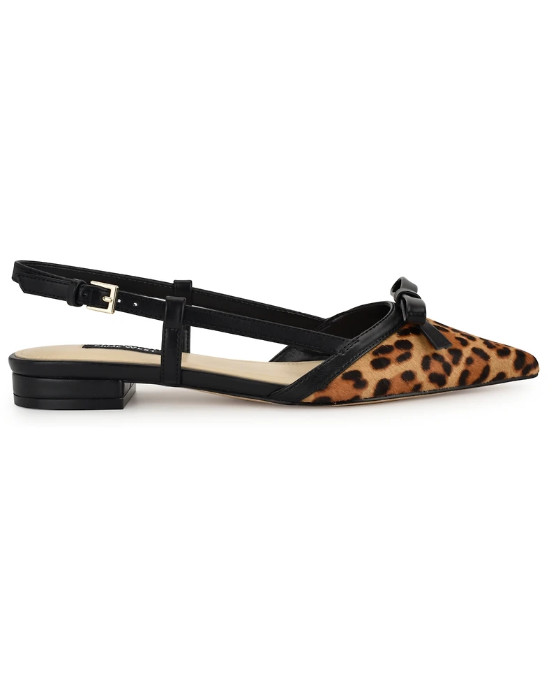 Nine West Women's Grean Pointy Toe Slingback Flats