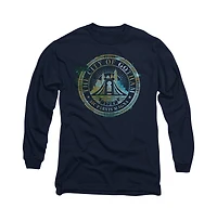 Batman Men's The City Of Gotham Long Sleeve Adult Tee / T-Shirt