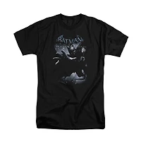 Batman Arkham Origins Mens Out Of The Shadows Short Sleeve Adult Tall Tee / T-Shirt