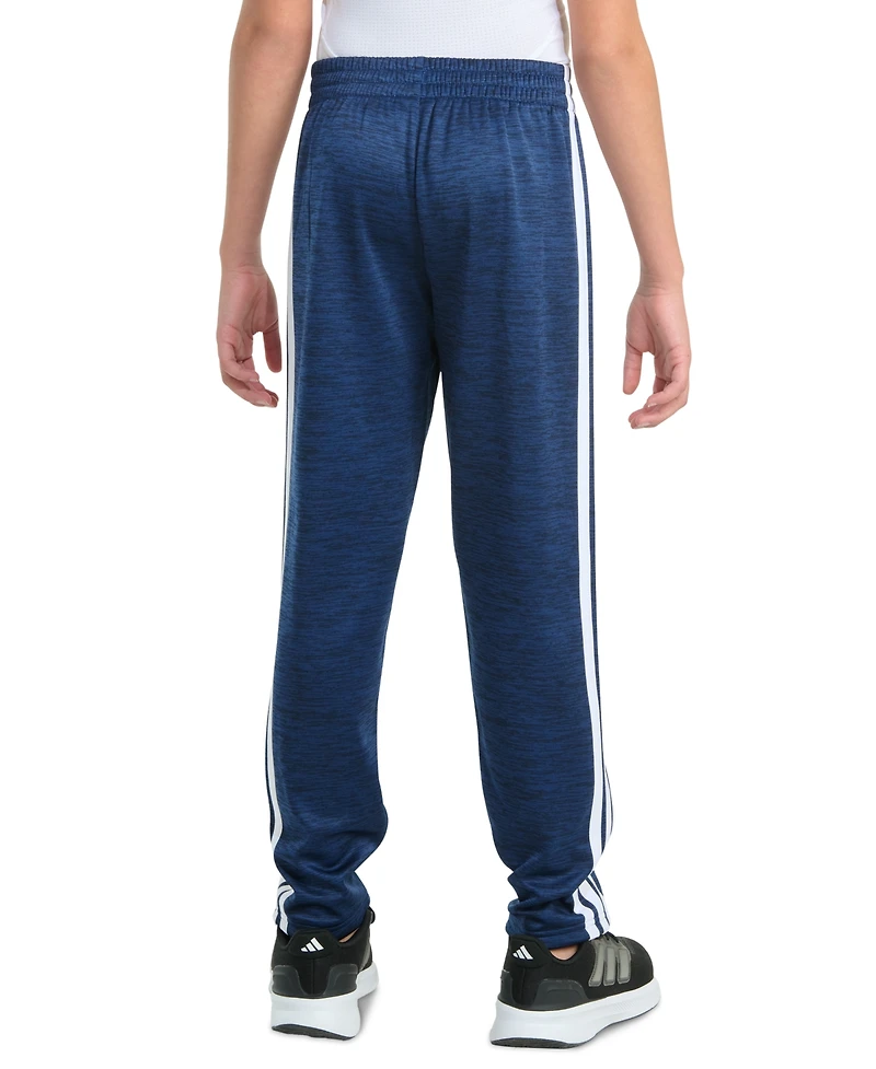 adidas Big Boys Elastic-Waistband Training Essential 3-Stripe Pants